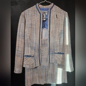 Jessica Howard Tweed Blazer & Skirt
